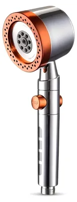 Produktbild von Duschkopf Hochdruck 5 Modi Filter Handbrause wassersparend - Silbern