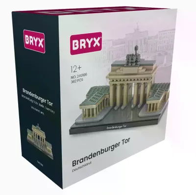 Produktbild von BRYX Brandenburger Tor (groß) Klemmbaustein Set 362 Teile ab 12 Jahre