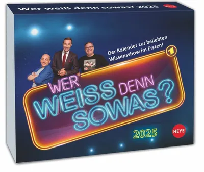 Produktbild von Wer weiß denn sowas? Tagesabreißkalender 2025