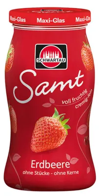 Obrázek produktu pro Schwartau Jahodová snídaňová ovocná pomazánka Maxi Jar 465g