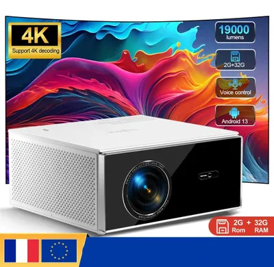 Obrázok produktu pre Nativný 1080p projektor – Full HD projektor – inteligentný projektor – projektor s Wi-Fi – prenosný projektor