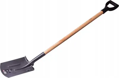 Immagine prodotto di Vanghetta Diritta V-Plus Con Manico In Legno Verniciato Da 128 Cm Verkatto