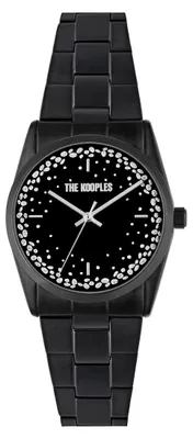 Produktbild von The Kooples Armbanduhr Silver Drops Black