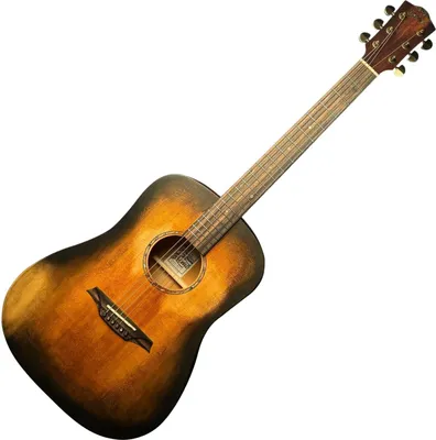 Productafbeelding van Bromo BAR1H HS, historische sunburst akoestische gitaar