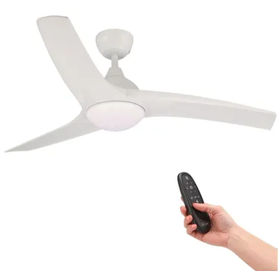 Obrázek produktu pro Stropní ventilátor s LED osvětlením, 58 W, dálkové ovládání, 6 rychlostí, tichý provoz