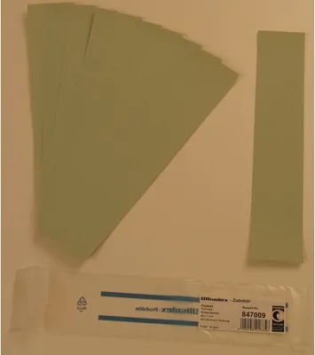 Produktbild von Einsteckkarten für 9,5mm Einsteckschiene 60x7,5mm VE=420 Stück grau