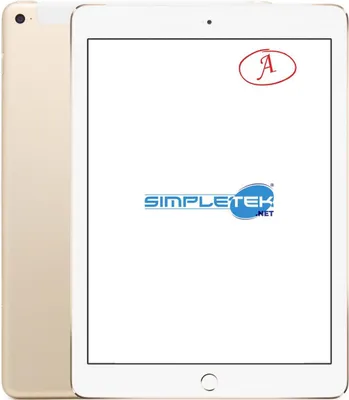 Immagine prodotto di Apple iPad Air 2 da 9,7" A1567, 64 GB, Wi-Fi + Cellular, color oro, tablet con SIM, LTE 4G