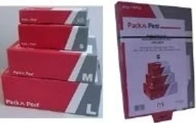Produktbild von MAILmedia Universal-Versandverpackung Pack'n Post, Größe XS Innenmaße: (B)245 x (T)145 x (H)41 mm - 5 Stück (BP08802010)