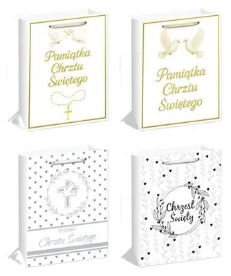 Image de Sachet cadeau M pour un baptême