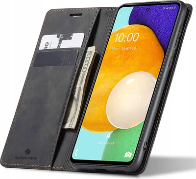 Image de SPACECASE Etui portefeuille pour Galaxy A53 Noir