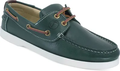 Produktbild von Damen Bootsschuhe Seajure Matira Grün Leder, Größe 37