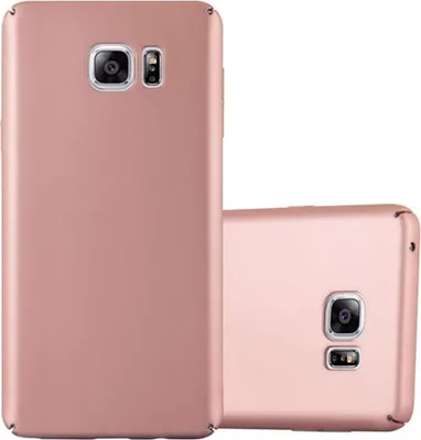 Obrázek produktu pro Cadorabo pouzdro pro Samsung Galaxy NOTE 5 Ochranný kryt v růžovém tvrdém pouzdře Pouzdro na mobilní telefon Kryt Pouzdro