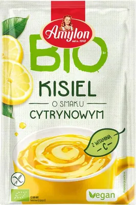 KISIEL INSTANT O SMAKU CYTRYNOWYM BEZGLUTENOWY BIO 30 g - AMYLON