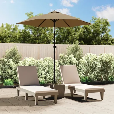 Immagine prodotto di Vidaxl Ombrellone 200x224 cm Alluminio tortora