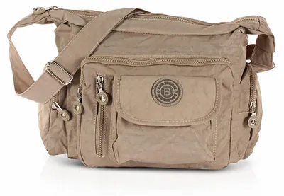 Immagine prodotto di Borsa Street Nylon Borsa da donna marrone beige OTJ204N