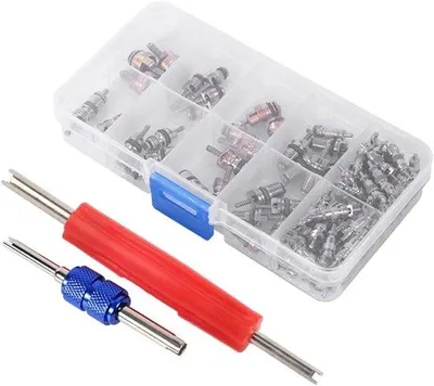 Produktbild von Klimaanlage Ventil Werkzeug-Set 102-teilig R134a/R12