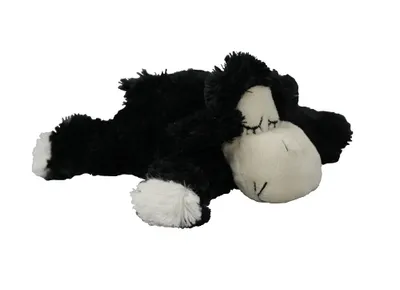 Produktbild von Kuscheltier Schmusetier Plüschtier schwarzes schlafendes Schaf 20 cm