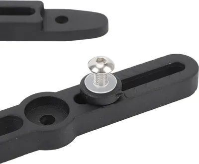 Produktbild von Motorrad-Windschutzscheiben-Einstellhalterung, CNC-Aluminium, für V-Strom DL 800DE 2022–2024, schwarz beschichtet