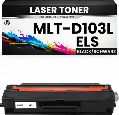 Produktbild von Toner 103 für Samsung Schwarz MLT-D103L / ELS wie Original Premium alternative ML-2950ND/2955DW/2955ND/2950/2951D/2955/2955FW SCX-4726FN