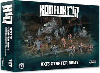 Produktbild von Konflikt'47 Achsenmächte Starterarmee mit exklusivem Zugführer und Panzer IV Ausf. X Laufpanzer