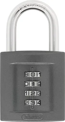 Image de Cadenas Combinaison 158-50mm Noir Blister