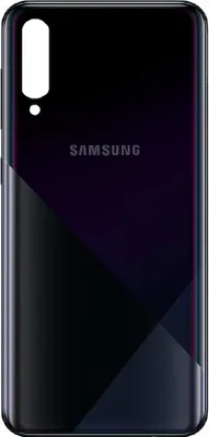 Produktbild von Original Samsung Galaxy A30s A307 Akkudeckel Backcover ohne Linse Black Akzeptabel