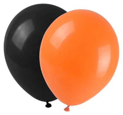 Image de Ballons en latex - Halloween - pastel - 12 pcs - 24 cm