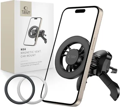 Obrázek produktu pro Tech-Protect N56 Magnetic MagSafe Car Air Vent Mount Holder