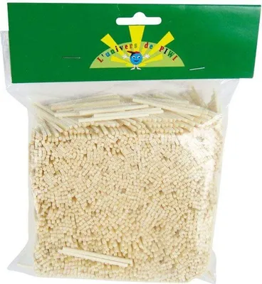 Produktbild von 4400 Mini-Holzstäbchen für Modelle 4,3 cm