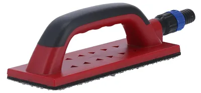 Immagine prodotto di Blocco abrasivo senza polvere, levigatrice manuale con aspirazione e gancio e passante, 9 pollici