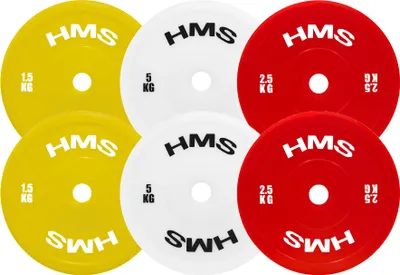 Produktbild von TPP05 WEISSE OLYMPISCHE TECHNISCHE PLATTE AUS PE 2 x 5,0 KG HMS