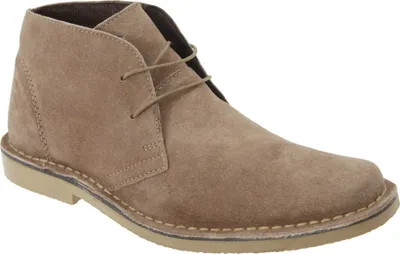 Produktbild von Roamers pánské šněrovací boty / šněrovací nízké boty / pouštní boty, semiš DF116 (42 EU) (Sand)