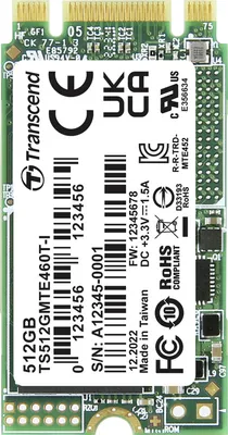 Zdjęcie produktu dla Transcend MTE460T-I, 512 GB, M.2