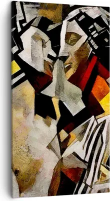Produktbild von Bild auf Leinwand - Leinwandbild - Skulptur modern - 45x80cm - Wand Bild - Wanddeko - Wandbilder - Leinwanddruck - Bilder - Kunstdruck - Wanddekoration - Leinwand bilder - Wandkunst - PA45x80-3494