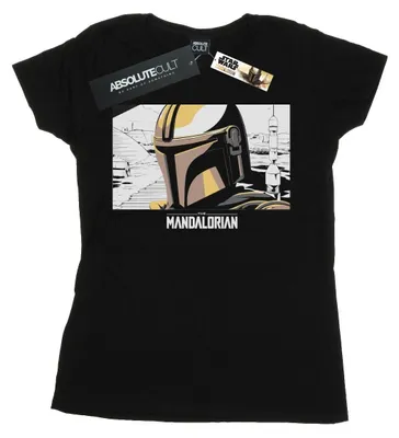 Produktbild von Star Wars - "The Mandalorian" T-Shirt für Damen BI43071 (XL) (Schwarz)
