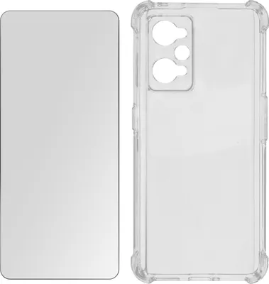 Produktbild von Avizar, Premium Schutz-Set Realme GT Neo 2 / GT Neo 3T Hülle + Folie, Transparent