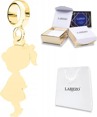 Immagine prodotto di Ciondoli in oro: ragazza, famiglia, cuore, amore; argento 925