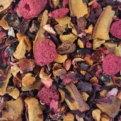 Produktbild von Birne Himbeere Früchtetee Naturideen® 100g