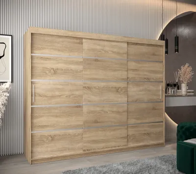Image de MINIO Armoire 250 cm VERONA 1 Sonoma