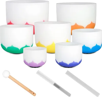 Produktbild von Sela Klangschalen Set SECLU Chakra Lotus 432 Hz