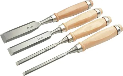 Produktbild von Brüder Mannesmann Stechbeitelset 4tlg