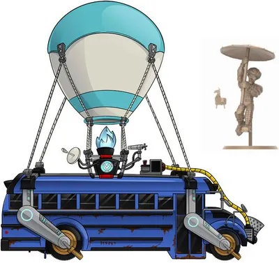 Produktbild von Fortnite Battle Royale Collection: Battle Bus, Aktion/Abenteuer, 8 Jahr(e), Mehrfarbig