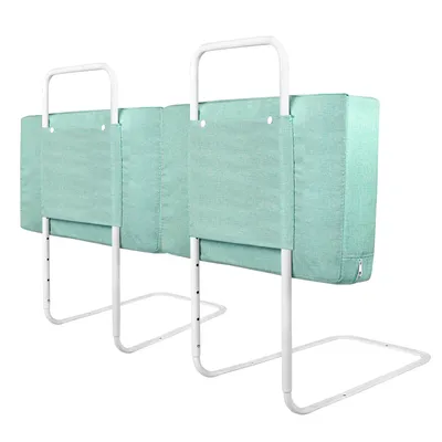 Image de LARS360 Barrière de lit 1.2m Barrière de sécurité pour lit d'enfant Protection antichute Kid [Lac Vert]