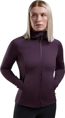 Produktbild von Montane Protium Fleece Mit Durchgehendem Reißverschluss Lila M Damen Lila M