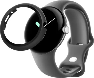 Immagine prodotto di Cover per Google Pixel Watch - Pellicola protettiva nera Phonillico®