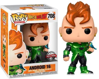 Immagine prodotto di Dragon Ball Z - Android 16 708 Edizione speciale - Funko Pop! - Figurina in vinile