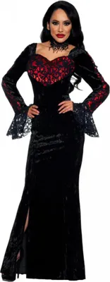 Produktbild von Bloodline Vampiress Kostüm Kleid für Damen Größe: L
