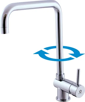 Obrázek produktu pro Slezák-RAV Vodovodní baterie dřezová Slezák RAV Seina SE908/5 Barva: chrom, Rozměr: 1/2''