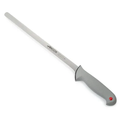 Immagine prodotto di Coltello da prosciutto Arcos colore - Prof 242600 acciaio inox nitrum e mango lama ergonomica in polipropilene e lama da 30 cm, vetrina