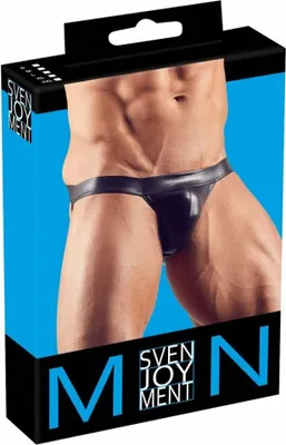 Image de Svenjoyment - Culotte y pour homme avec bretelles élastiques Noir S